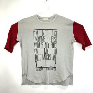 Natasha Bedingfield Unwritten Lyrics Shirt Signed Vintage XL I'm not like anyone